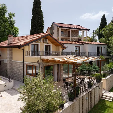 Sunset & Sunrise In Stanisici-two With Common Pool Villa Budva