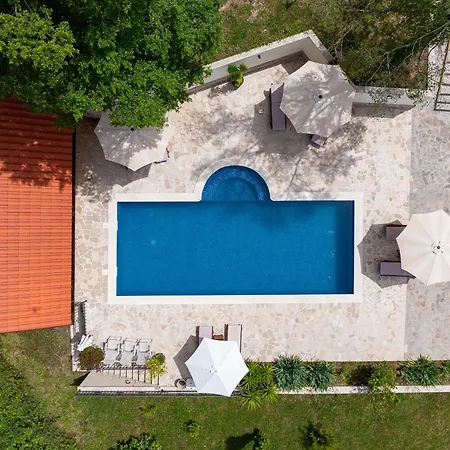 Sunset & Sunrise In Stanisici-two With Common Pool